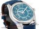 Patek Philippe Calatrava 6007A limited edition blue arabic dial fabric strap replica watch (4)_th.jpg